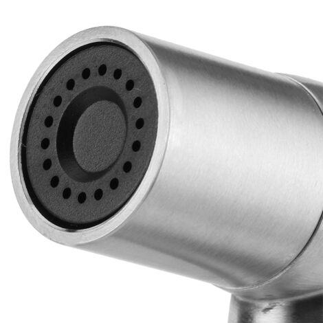 Douchette WC à Main Stainless Steel G7/8in US - Kit Douchette WC Set Sprayer Hygiène Bébé Douchette Sprayer Bidet Handheld Douchette Bidet Sprayer Set Bidet Sprayer Kit Diaper Sprayer Accessoires Sall (1/5)
