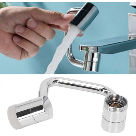Prolongateur pour robinet Cuivre ABS avec rotation 1080°, 22mm pour lavage doux anti-projections et installation facile (1/5)