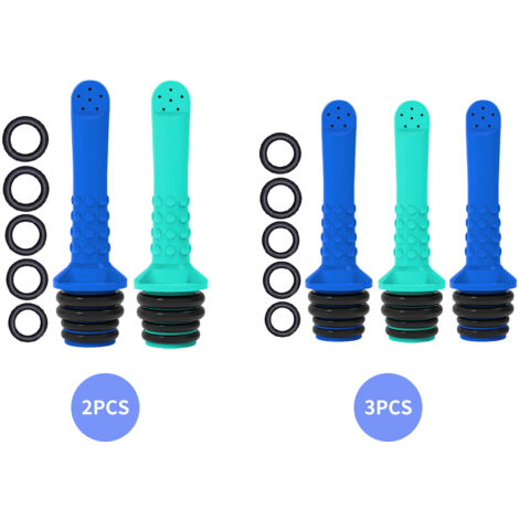 [Bidet Portable] Sprayer Bidet avec 2PCS et 5 Joints Compatible avec Tous Bouteilles Bidet Personnel Postpartum Camping Blue Green (1/5)