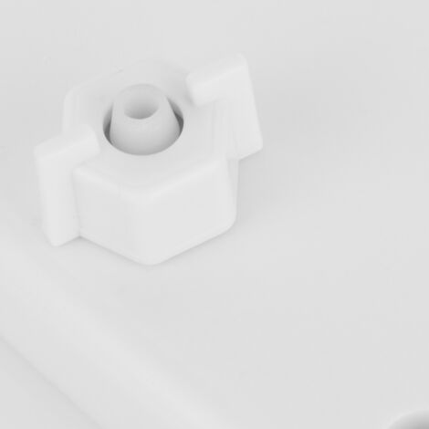 Douche d'Hygiène Non-Electrique Auto-Nettoyante avec Attachement à Un Embout Blanc G1/2, Bidet Simple à Douchette pour Femmes, ABS, 435x150mm (1/5)