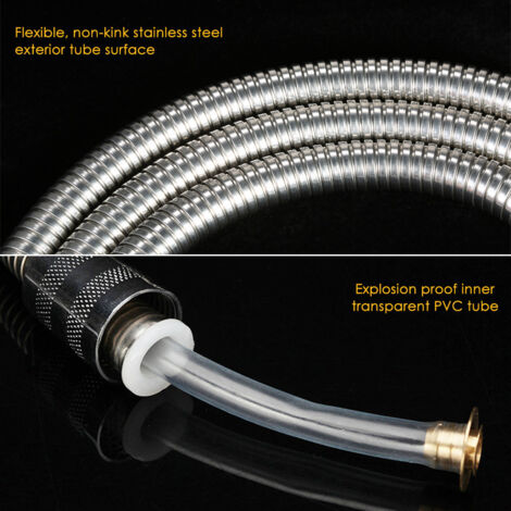 Flexible Shower Hose FlexibleFlexibleFlexibleStainless Steel TubeHandheld Shower TubeHandheld Shower TubeHandheld Shower TubeHandheld Shower Tube (1/2)