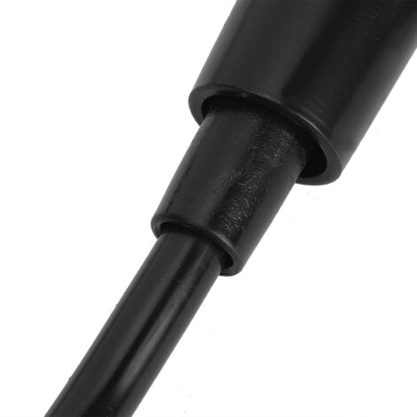 Bidet Sprayer Set G1/2 Douchette Manuelle avec Valve de Déviation Noir en Acier Inoxydable (1/5)