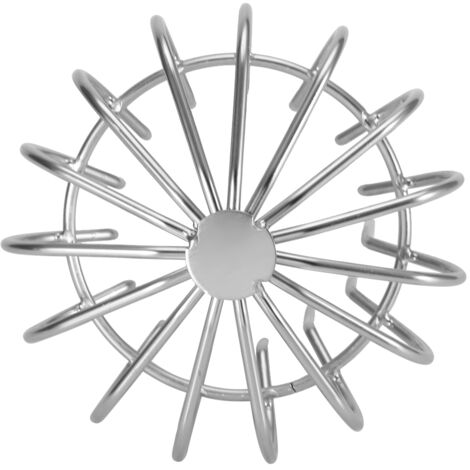 Grate à Sol Antiblocage Drain de Pluie en Acier Inoxydable pour Usage Intérieur et Extérieur (Tube 110) (1/5)