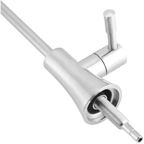 Robinet de cuisine chrome 1/4" en alliage de zinc pour osmose inverse avec système de rotation 360° et filetage adapté RO (1/5)