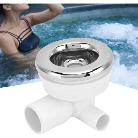 [Produits pour Piscine et Spa] [Buse de Massage] - Modèle 3 jets - Plastique haute résistance, 10cm, Remplaçement facile, pour Spa, Bain & Piscine