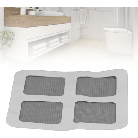 Filtre Anti-Cheveux Autocollant pour Salle de Bain et Cuisine - Prévient les Obstructions (1/5)
