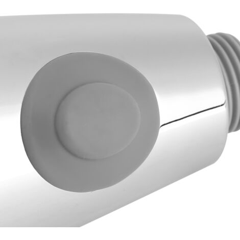 Robinet Électroportatif de Rechange pour Cuisine et Salle de Bain avec Deux Modes de Pulvérisation, Matériau Plastique de Haute Qualité, Électroplacé Argent, G1/2, 100mm (1/5)