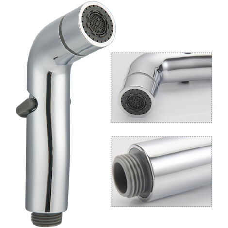 Douche Toilette à Laiton Forgé avec Bec Inoxydable et Manche Ergonomique Ajustable [Douche Electronique] - Douche Manuelle et Douche Ergonomique pour Toilette (1/5)