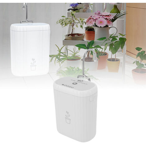 Système Intelligent d'Arrosage WiFi - Kit Drip Irrigation Autonome 14PCS pour 10 Pots - Contrôle à Distance Programmable via Application eWeLink - 2600mAh Batterie USB-C - IP66 ABS/PC (1/5)