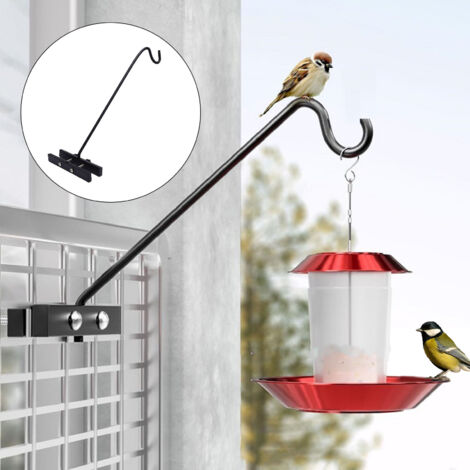[Tendeur] Tendeur Pliable Déporté pour Plateforme en Fer & Steel, Accroche Rotatif 360° de 27 à 43 Inch pour Pots/Balcon (1/5)