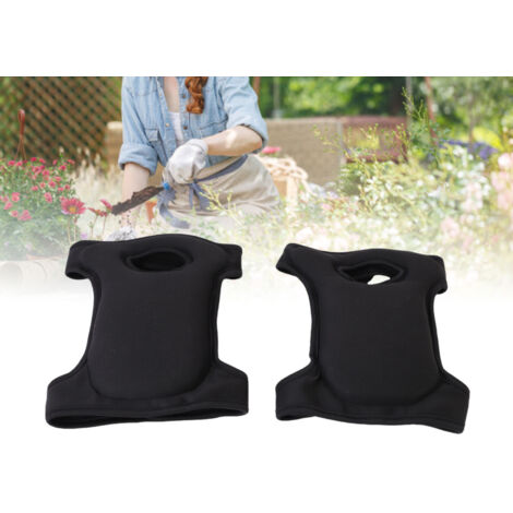 Protecteur de genoux en Néoprene durable, paquet de 2, ergonomique avec coussin anti-slip et protection contre perforations (19x23cm, pour jardinage/rénovation) (1/5)