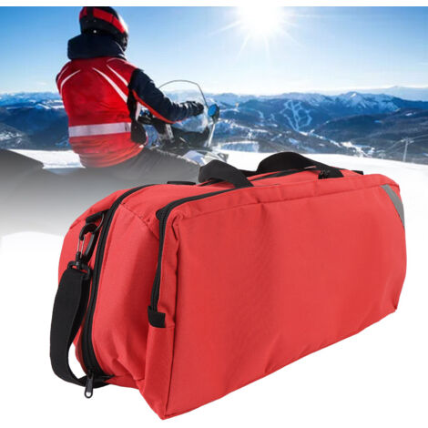 Sac d'intervention d'urgence XL avec strap ajustable et tissu Oxford 600D résistant, bande réfléchissante pour sécurité en extérieur (54x26x22cm) (1/5)