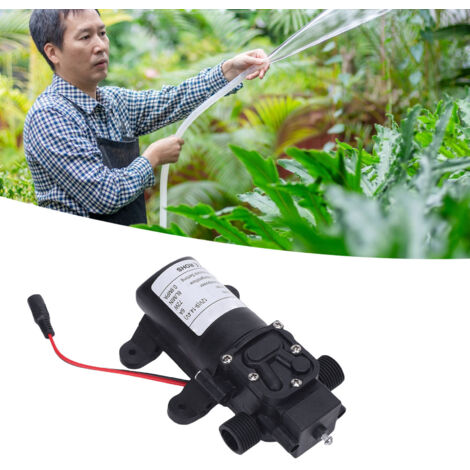 Pompe à eau auto-amorçante Sprayer Pump 72W 12V ABS pour voitures camping cars bateaux jardin irrigation (1/5)