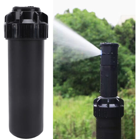 Tête d’arrosage télescopique G3/4 Femelle Interface filetée 40°-360° ajustable automatique élévation enterrée pour pelouse pont irrigation (1/5)