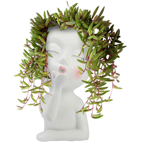 Pot de Fleurs de Mannequin en Résine pour Décor de Jardin - Pot Facile (1/5)