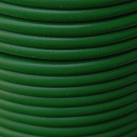 Attache pour plantes - Fil de jardin flexible revêtu de plastique, 3.5mm x 20m, couleur noire, pour fixation et support, idéal pour arrangement floral et horticulture (1/5)