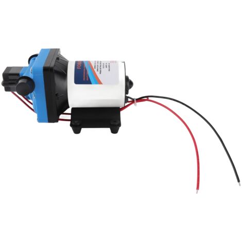 Pompe à diaphragme 24V 102W de transfert d'eau avec préfiltre et raccords pour jardin agricole et domicile (1/5)