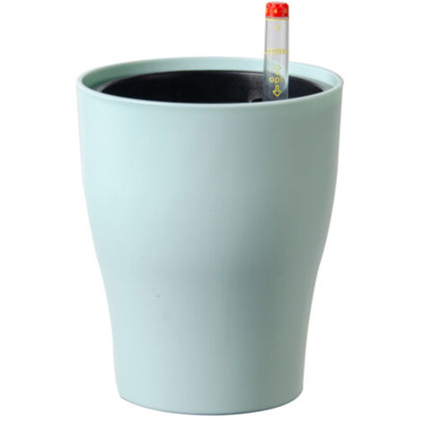 Pot de fleurs auto-arrosant Garden - PP 12x14.5 cm - 1 pot avec indicateur d'eau et entretien 2 semaines - Multi-couleurs pour plantes d'intérieur et d'extérieur (1/5)