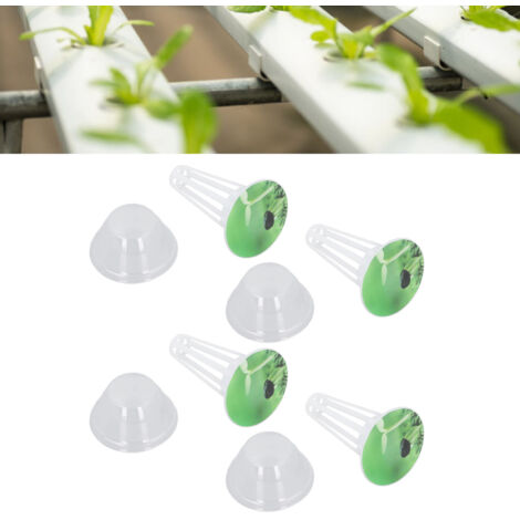 Kit Hydroponique sans Sol avec Cages et Dômes, Set de 20 Pièces pour Système de Jardinage d'intérieur, Matériel Plastique Résistant et Écologique (1/5)