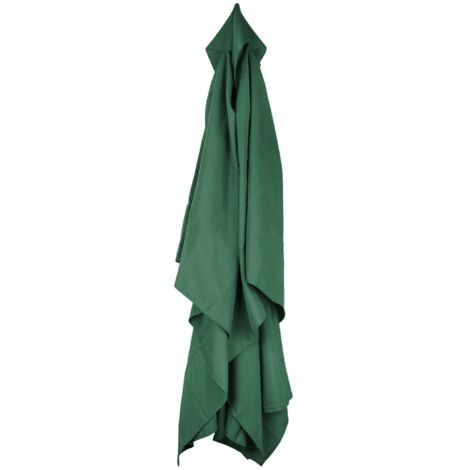 Housse de jardin imperméable, Protecteur pour parapluie, Couverture de patio, Couverture de parapluie extérieur, Couverture de protection contre la pluie, Polyester 160g, 200x300cm, Double couche (1/5)