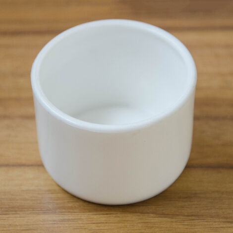 Pot Miniature à Design - Modèle Decoratif Diamètre 5.8cm x Hauteur 4cm - Planter 1 en Plastique Réutilisable et Lavable pour Boutures et Petits Plantes (1/5)