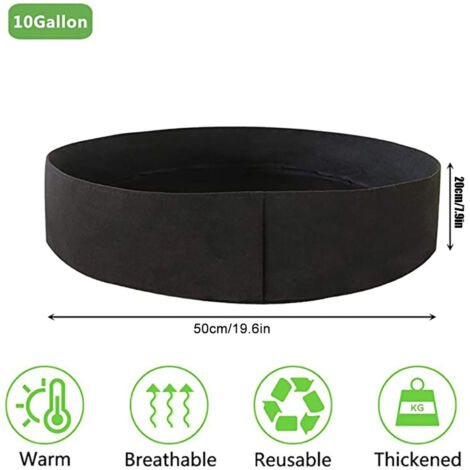 Sacs de Culture Potager [Environnementaux, Durable, Sac de Plantation en Non-Tissé] Sac de Potager 4020cm 1Sac (1/5)