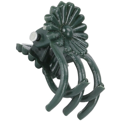200 Attaches pour Orchidées en Plastique Vert - Clips Fixation de Tiges Jardin Support (1/5)