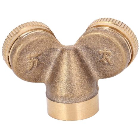 Buse de pulvérisation irrigation G1/2 DN15 en cuivre - Kit de 3 arroseurs micro-aspersion jardin pour économie d'eau et couverture large (1/5)