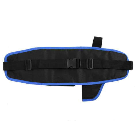 Sac à outils multifonction pour jardin, électricien ou maintenance, 56x16cm, 600D Oxford, noir bleu, 222g, 1 pièce (1/5)