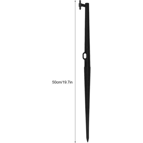 Kit de Support pour Arroseur Vertical 50 cm - 20 Pièces Kit d'Arroseur et Brumisateur pour Irrigation de Jardin Matériel (1/5)
