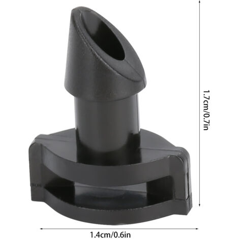 Buse d'arrosage micro - Atomisation réfraction 360° - 200 pièces - Plastique résistant - Pour PVC/PPR/PE (1/5)