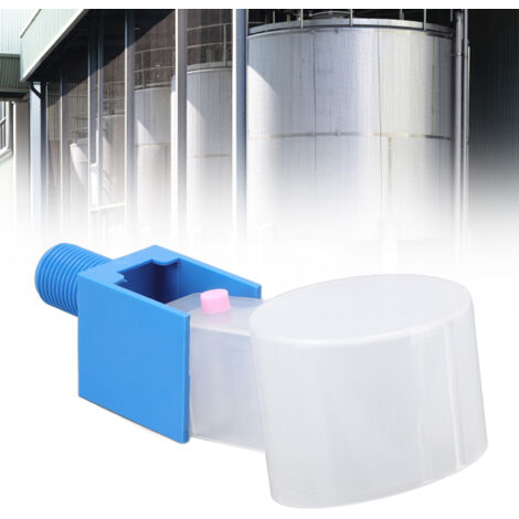 Robinet de Contrôle de Niveau d'eau ABS G1/2 Automatique pour Toilette et Aquarium avec Tuyau et Accessoires