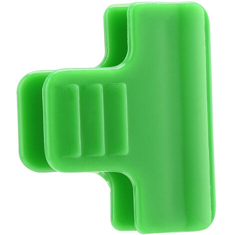 Serre clips plastiques écologiques - modèle Universel - durable et ajustable pour film (8mm/19mm, vert) - 24 pièces (1/5)