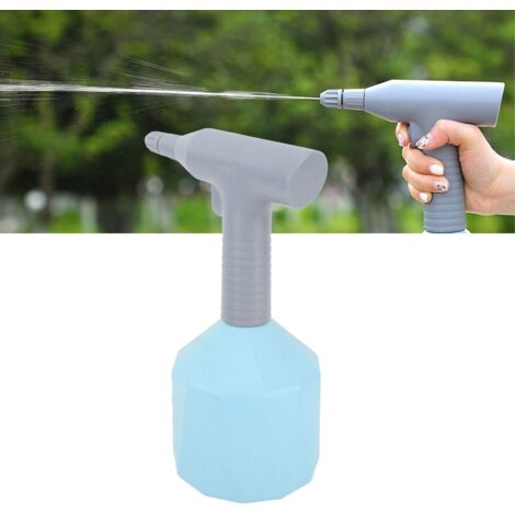 Arroseur Électrique Garden Sprayer 360° Grand Capacité avec Tube et Pistolet Rotatif 2000mAh Bleu (1/5)