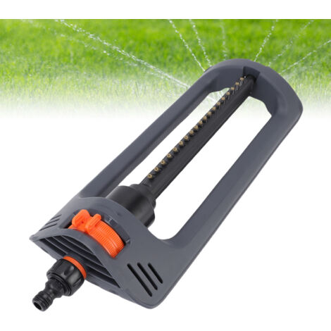 [Arroseur Oscillant] + [Base Ponderée] + [19 Jets] + [Large Surface] Arroseur de Jardin avec Base Lourde, 4000 m², Oscillation Automatique, Compatible Tuyaux Standard 3/4", Plastique Résistant. (1/5)