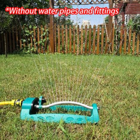 Asperseur d'eau Automatique Oscillant pour Jardin et Pelouse Arroseur oscillant à 15 jets ABS plastique durable et pivot en acier inoxydable Dimension 43x16x8cm 4 modes de jets ajustables (1/5)
