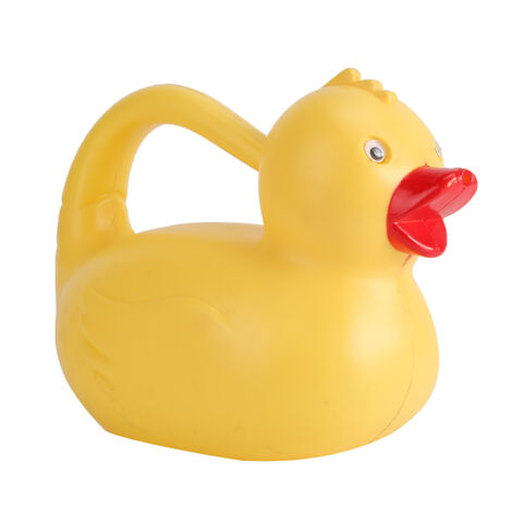 Arrosoir pour enfants - En Plastique Cartoon Animal 1200ml Canard Jaune - Beach Toy Pot Jardinnage Sprinkle - Jouet Plastique sécuritaire (1/5)