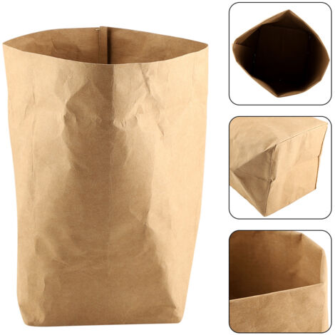 Sac Multifonction Kraft 25x25x40cm - Pot Fleurs Conteneur Organisateur Éco-Friendly (1/5)