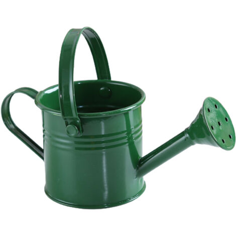 Arrosoir Miniature Métal Anyshop Collection Modèle S: Fer, 5 Coloris (Rouge, Bleu, Vert, Rose, Blanc), pour Jardin et Décor Vintage - 1 Pièce Inclus (1/5)