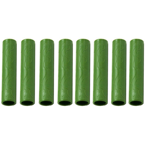 Accessoires de jardin connecteur de tuyaux pour fixation de structures de serre en PP, tailles intérieures 8mm, 11mm, 16mm, 20mm, couleur verte, 12 pièces. (1/5)