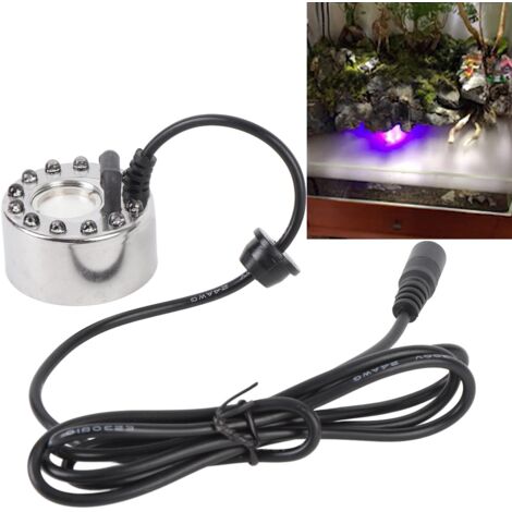 [Atomiseur] Matériel ABS 264.00g avec LED multicolore Controller 350mL/H pour fontaine et bassin [fog maker] [EU Plug] (1/5)