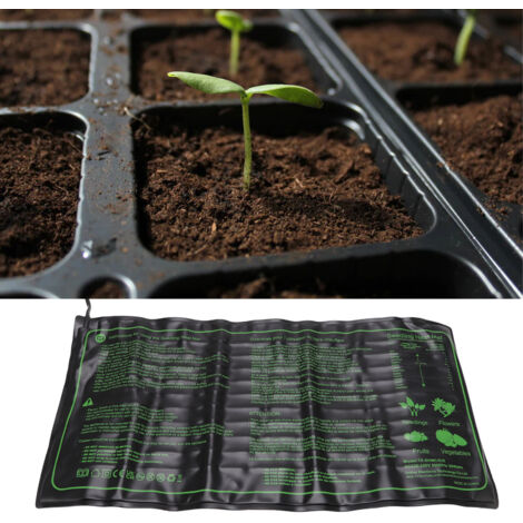 Tapis chauffant pour semis waterproof 30W 6 niveaux température adjustable (1/5)