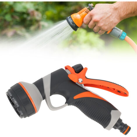 Lance à haute pression pour jardin et nettoyage 4Pcs set ABS avec adaptateurs rapides G1/2 (1/5)