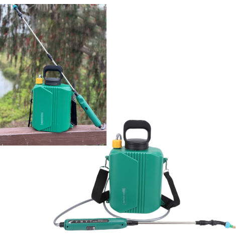 Pulvérisateur électrique de jardin à batterie - ManoGarden - BPGS6000 - Capacité 6L avec 3 buses, tuyau télescopique et batterie intégrée 2000mAh pour jardinage facile et travaux ménagers (1/5)