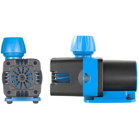 Pompe à eau submersible DC 8000L/H - Pompe à fréquence variable ultra silencieuse ABS avec tuyaux inclus pour bassin et aquarium (1/5)