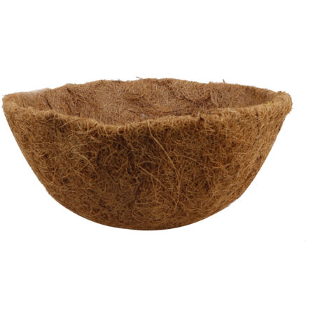 Planteur Hanging Basket Rond - Liner Fibre de Coco Ultra Résistant 40cm - Garden