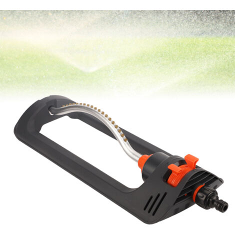 Arroseur Oscillant [Marque] [Modèle] Structure aluminium + 19 buses, 4 modes irrigation jardin & agriculture, durable tout-terrain