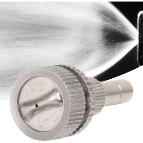 Buse d'Arrosage Fine  Raccords Quick 6mm  Fan Shaped  Nozzle en Cuivre à Basse Pression pour Système de Refroidissement et Atomisation (1/5)