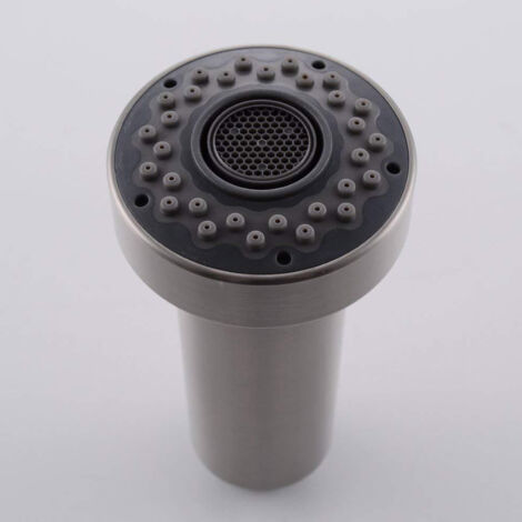 Robinet Évier 2 Fonctions Pulvérisateur G1/2 ABS Argent 150g (1/5)