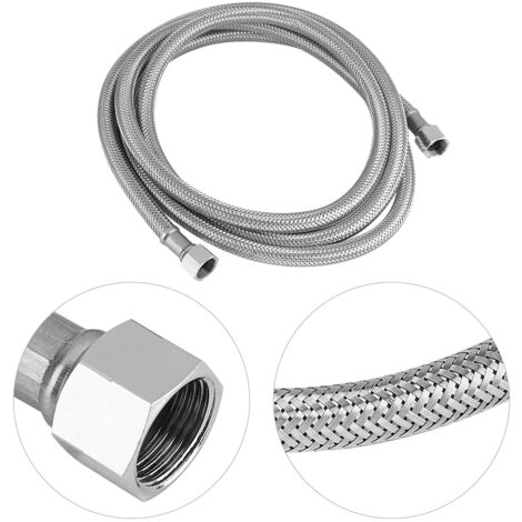 Accessoires de Bidets avec Diverter 7/8", Adapter T en Cuivre Antirouille, Kit Flexible de 1,93m pour Toilette (1/5)